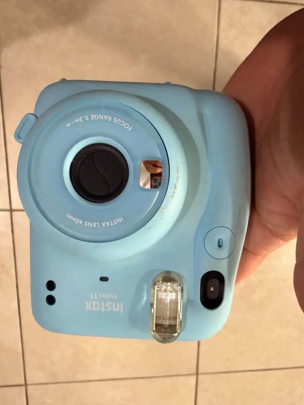Fujifilm Instax Mini 11 Instant Film Camera, Sky Blue